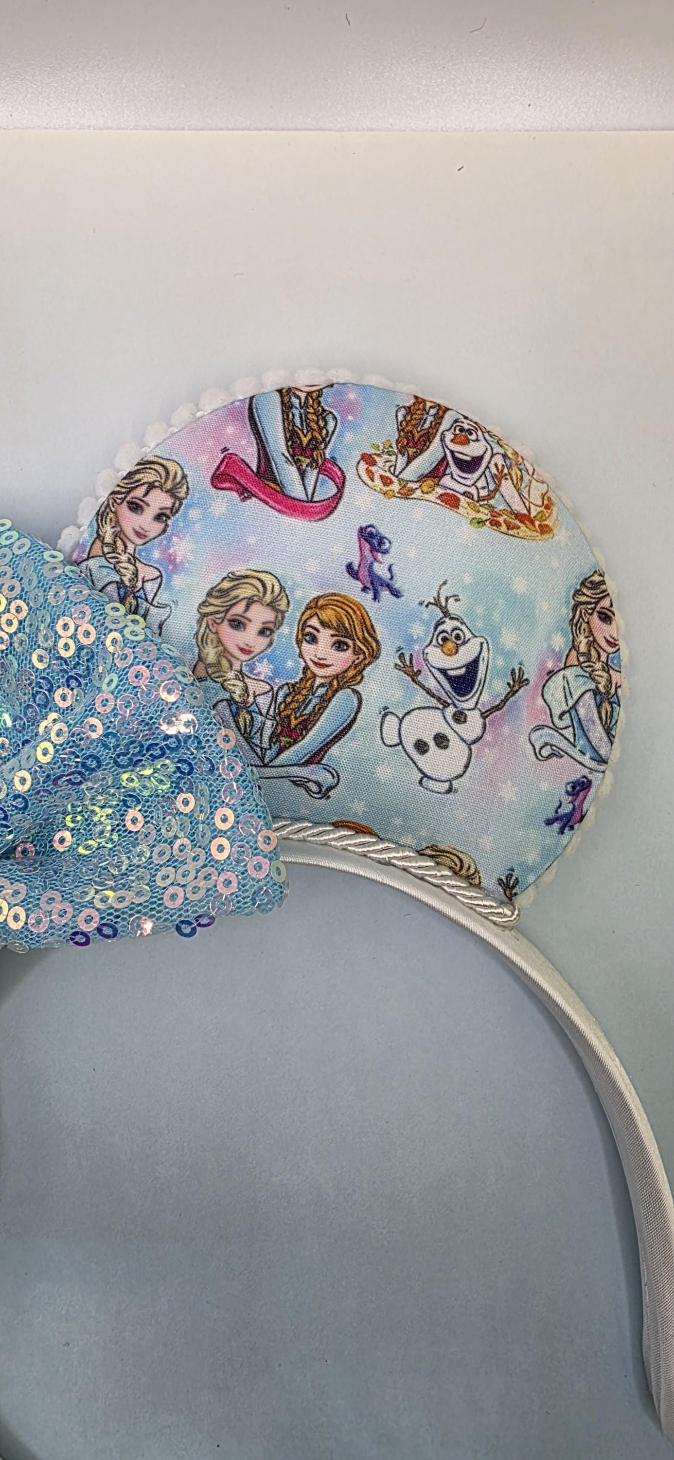 Elsa and Anna print ears