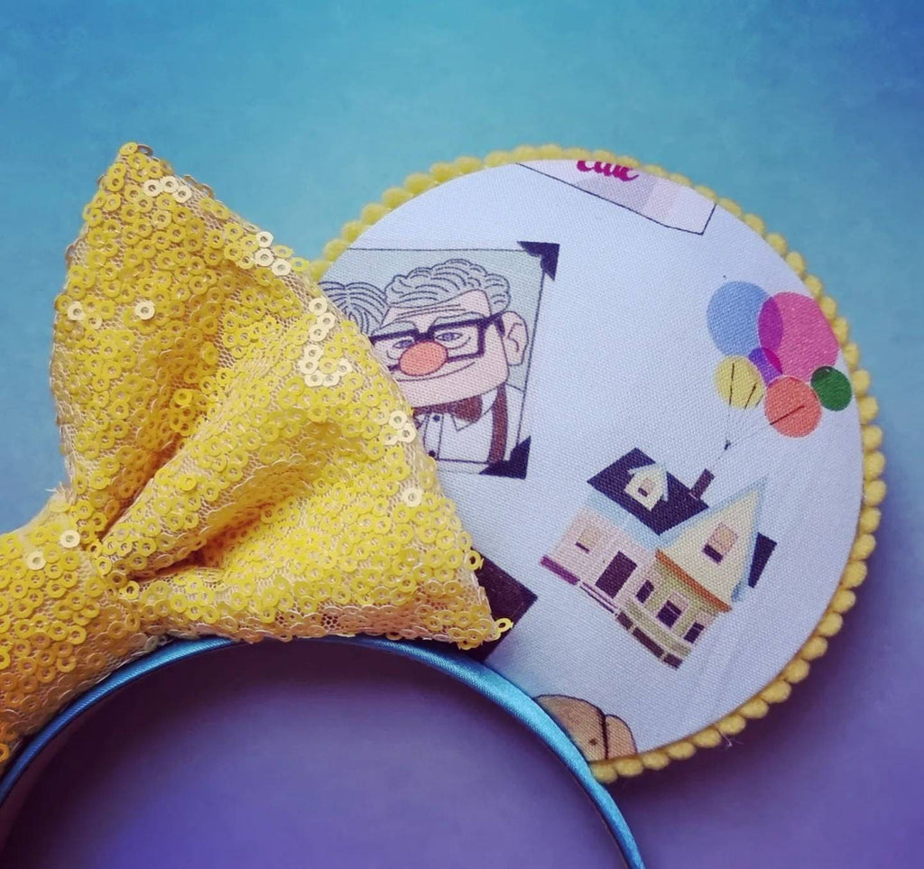 Adventure is out there/Up ears - mouse ears headband