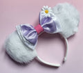 Daisy duck fluffy - mouse ears headband
