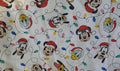 Christmas print mouse ears - Winter beanie hat