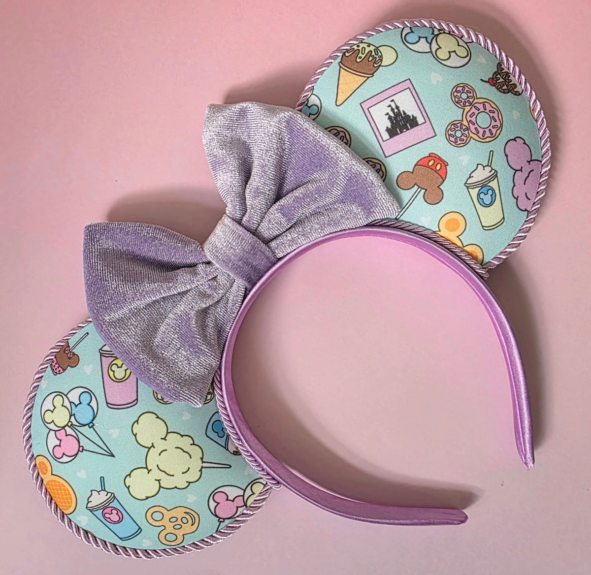 Mickey snack print ears - ready to ship