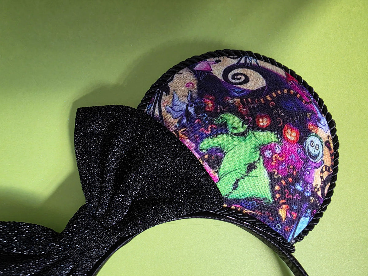 Oogie boogie print ears