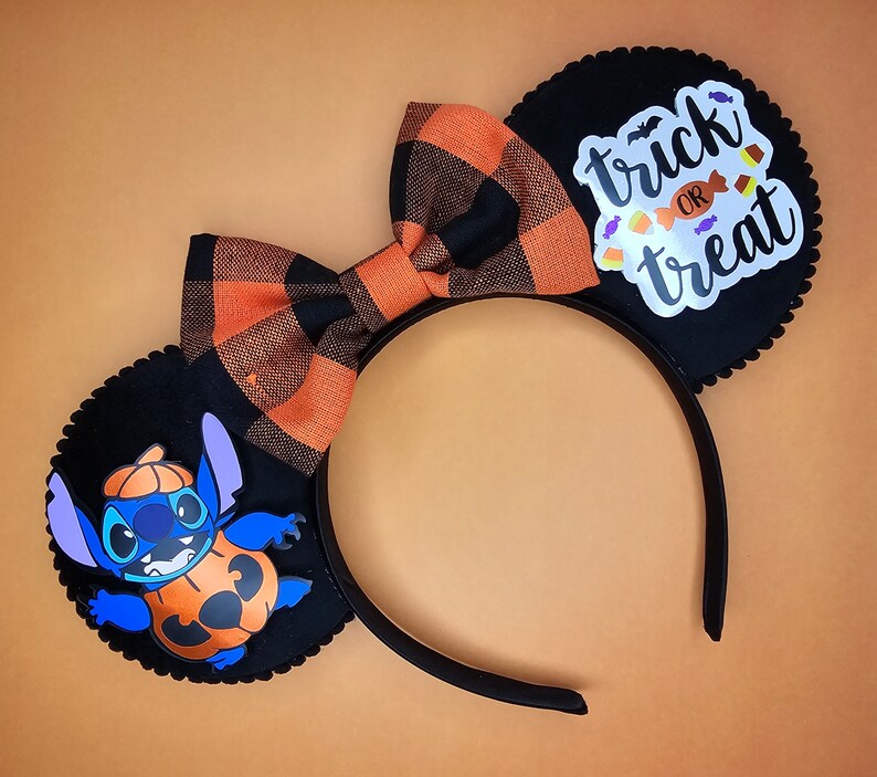 Halloween stitch ears