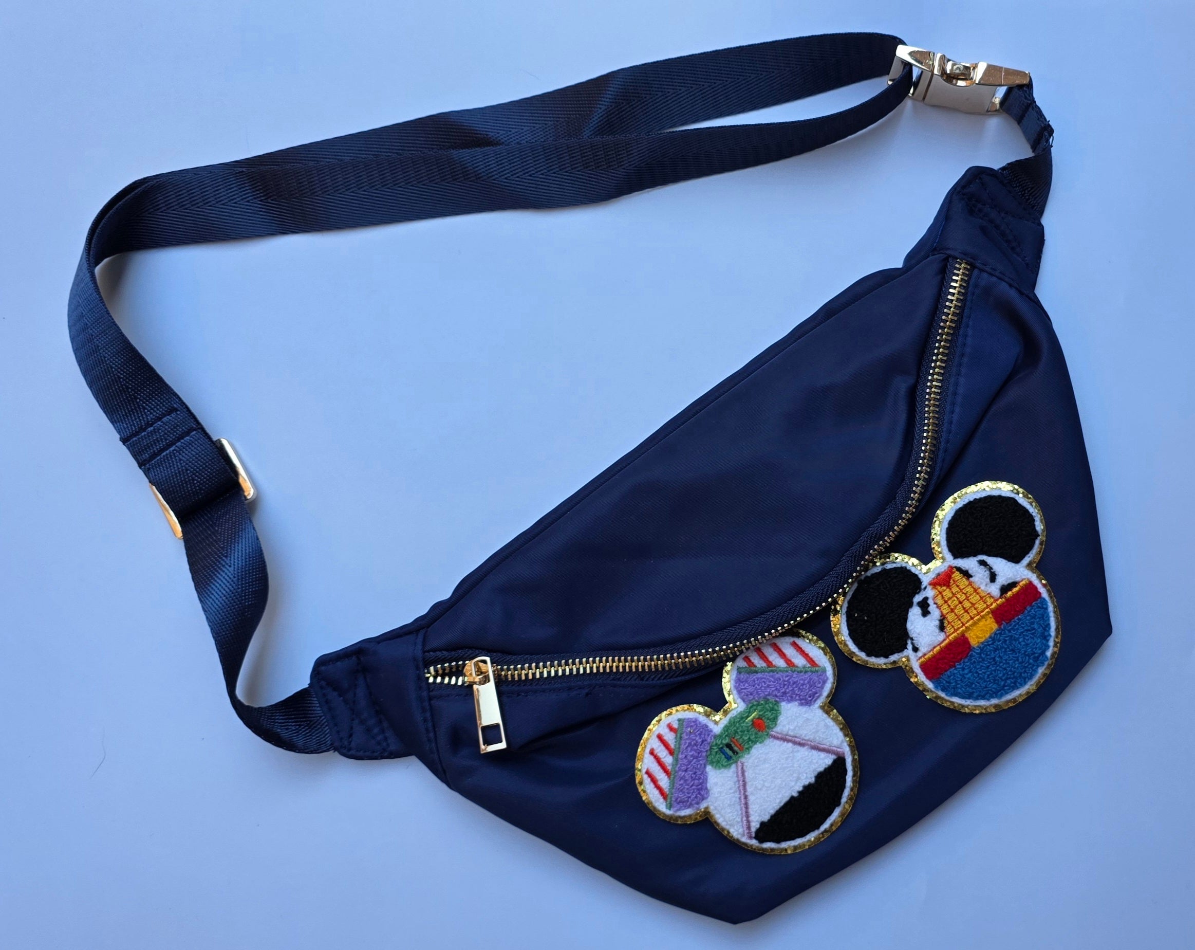 Custom patch crossbody/fannypack