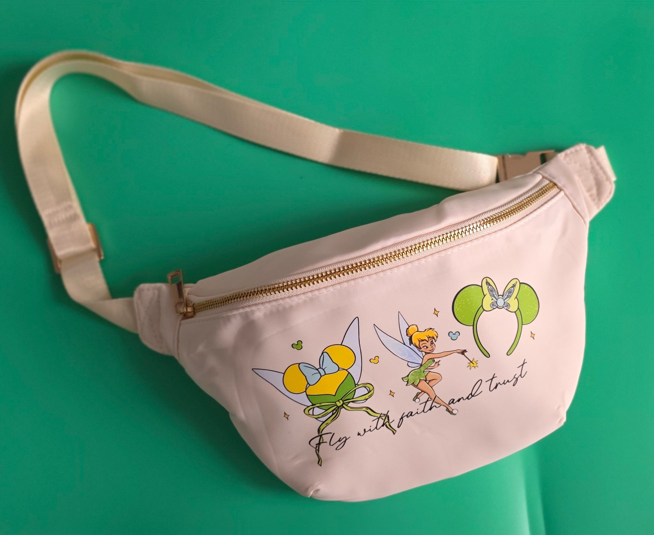 Tink cream crossbody bag - ready to ship