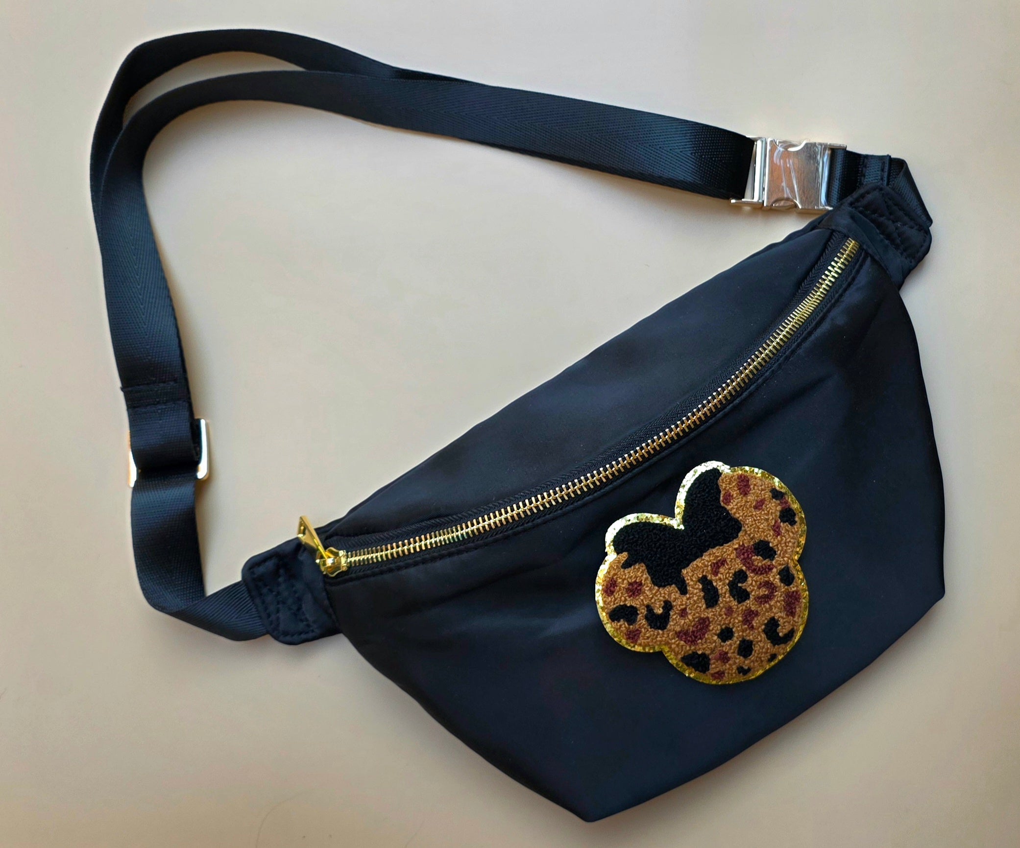 Custom patch crossbody/fannypack