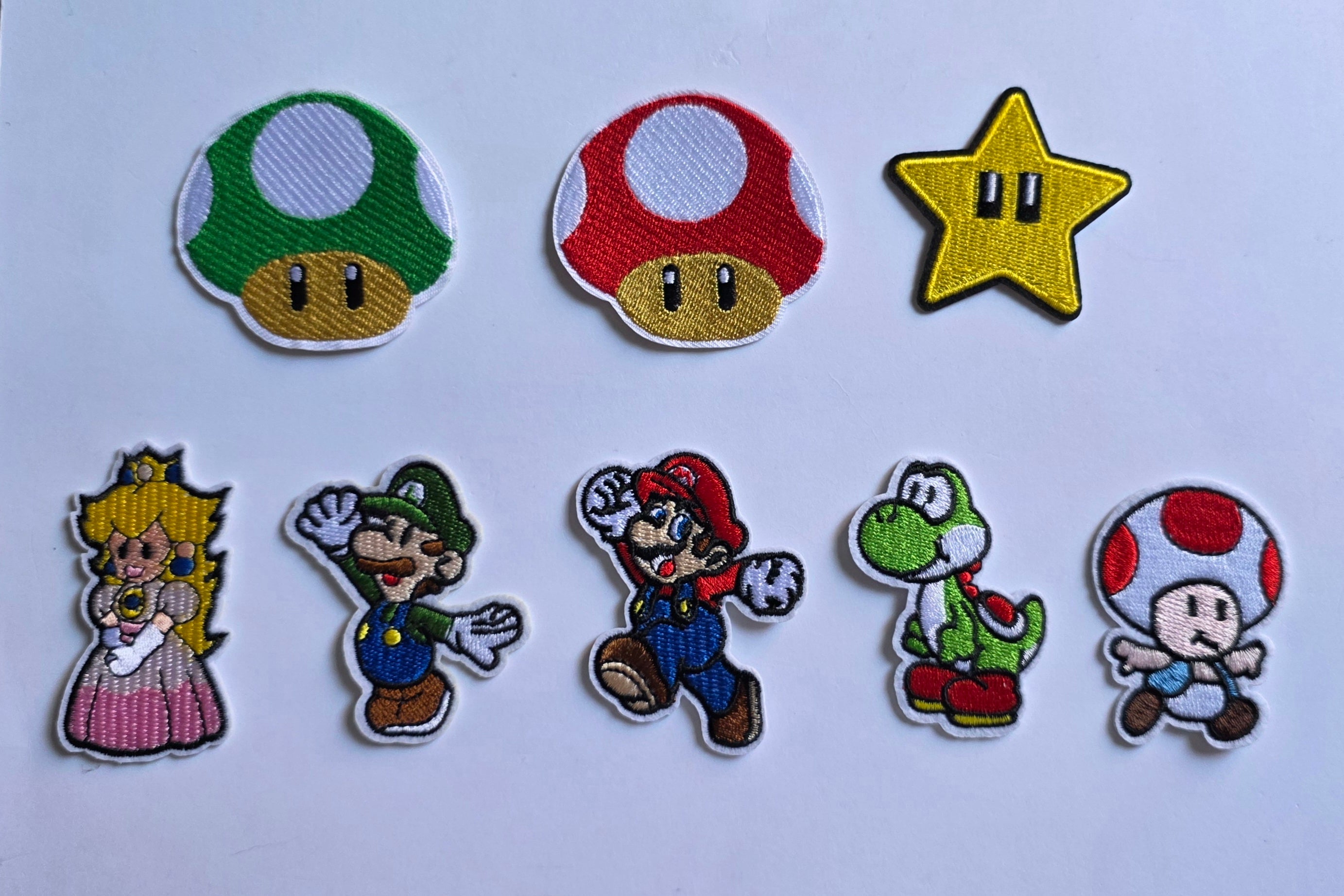 Custom Supermario characters patch crossbody/fannypack