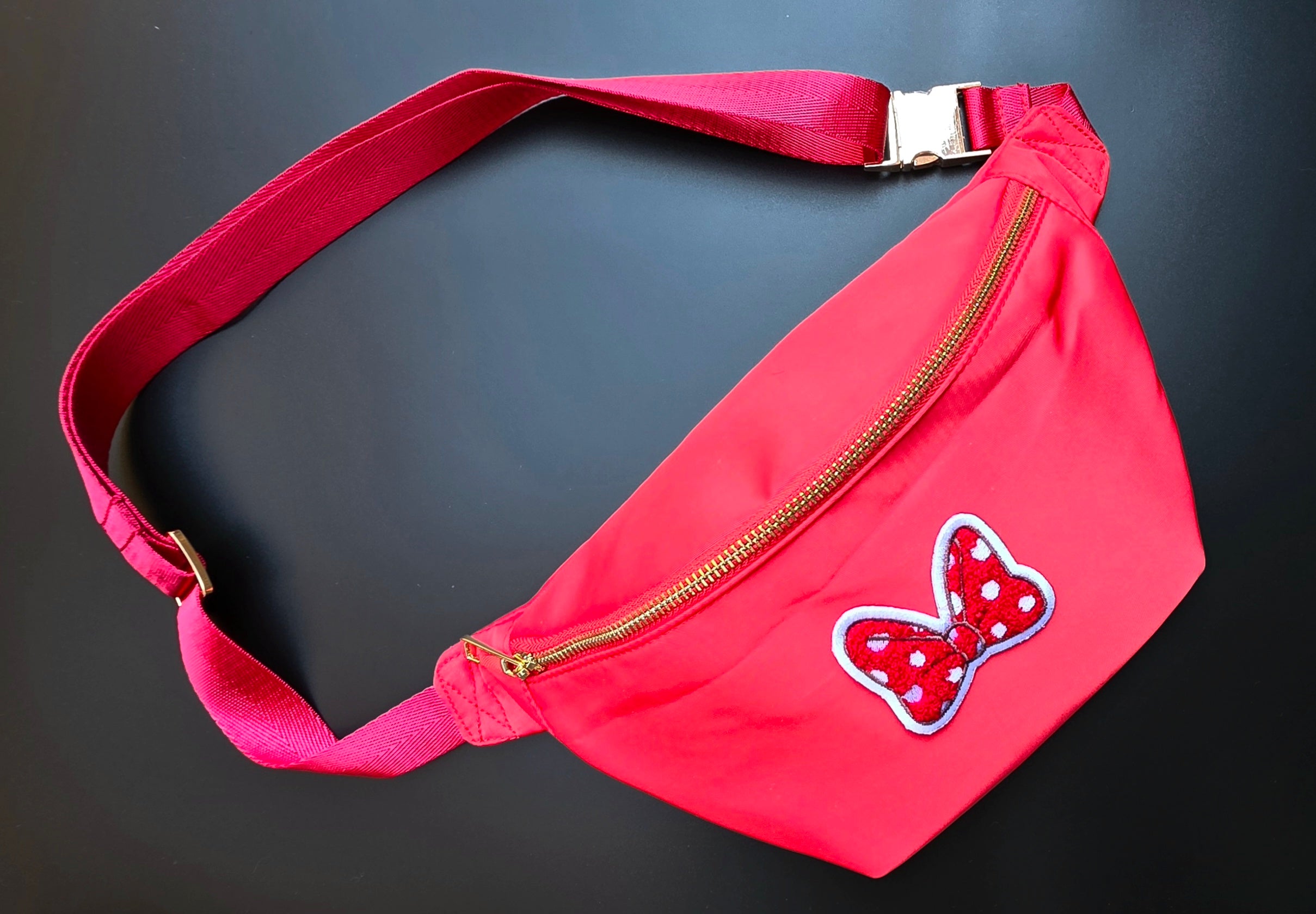 Custom patch crossbody/fannypack