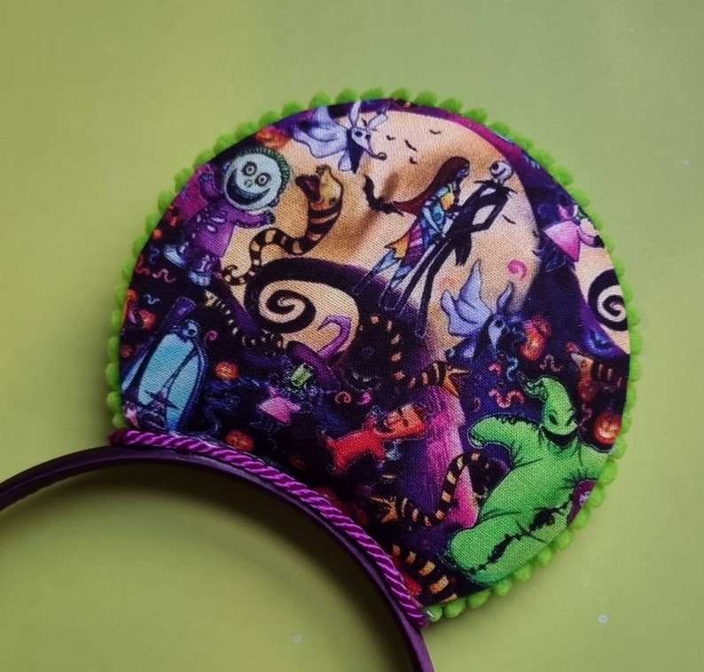 Oogie boogie print ears