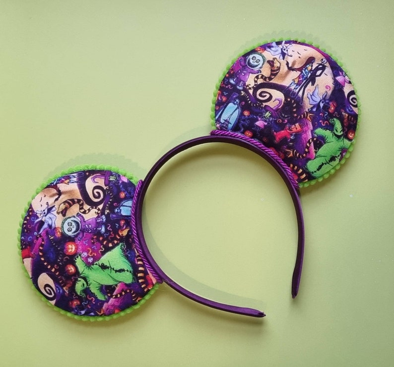 Oogie boogie print ears