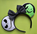 Glow in the dark Oogie boogie & Jack ears