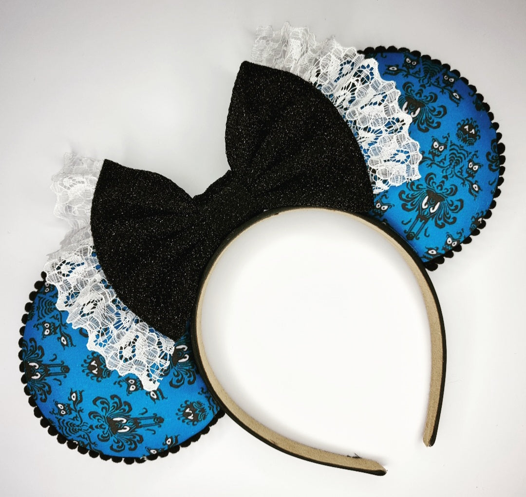 Haunted mansion green print ears