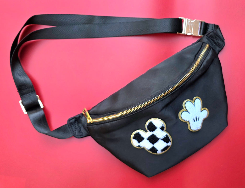 Custom patch crossbody/fannypack