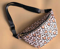 Animal print crossbody bag